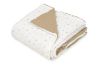 Obrazek BabyMatex Kocyk dla dziecka MUSLIN DESIGN, 75x100cm, biały