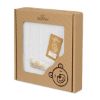 Obrazek BabyMatex Kocyk dla dziecka - Otulacz MUSLIN 80x120, biały