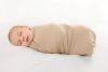 Obrazek BabyMatex Kocyk dla dziecka - Otulacz MUSLIN 80x120, jasno beżowy