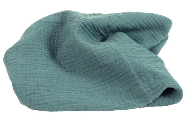 Obrazek BabyMatex Kocyk dla dziecka - Otulacz MUSLIN 80x120, morski