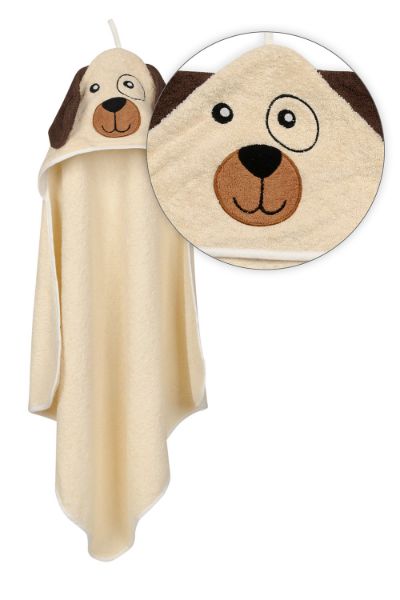 Obrazek Kąpielowe okrycie niemowlęce Jimmy, roz. 80x80