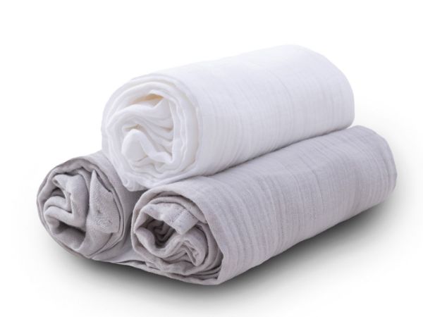 Obrazek Pielucha MUSLIN 3 pak, roz. 70x80