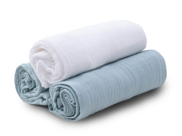 Obrazek Pielucha MUSLIN 3 pak, roz. 70x80
