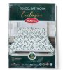 Obrazek Matex Pościel satynowa EXCLUSIVE 160x200, 70x80 liście eukaliptusa