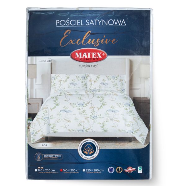 Picture of Pościel satynowa EXCLUSIVE (160x200-1,70x80-2)