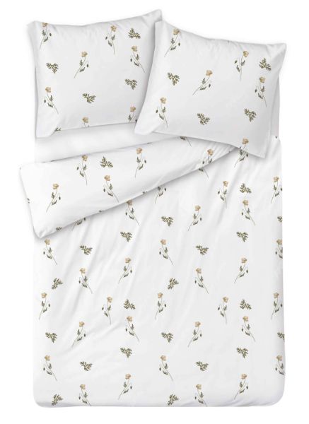 Obrazek Matex Pościel satynowa EXCLUSIVE 220x200, 70x80 delikatna łąka