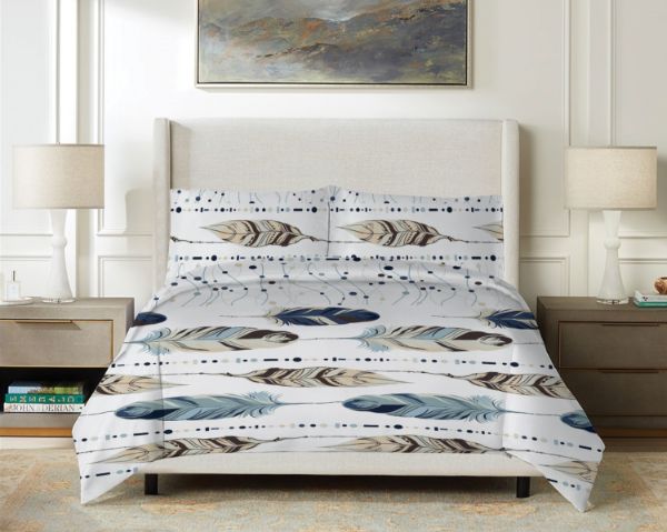 Picture of Matex Pościel satynowa EXCLUSIVE 220x200, 70x80 KOLEKCJA 2025 - Pióra