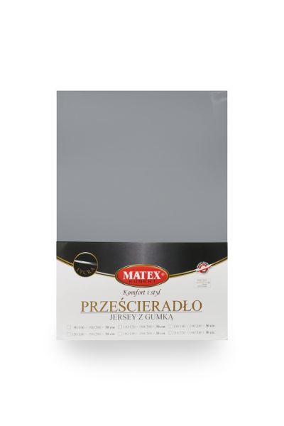 Obrazek Prześcieradło jersey z lycrą roz. 150/160x190/200