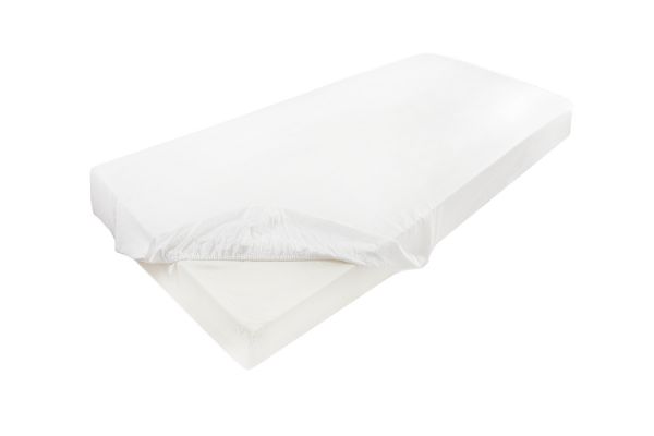 Obrazek Matex Prześcieradło jersey z lycrą 90/100x190/200, białe