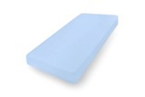 Obrazek Matex Prześcieradło jersey z gumą 90/100x190/200x30, niebieskie