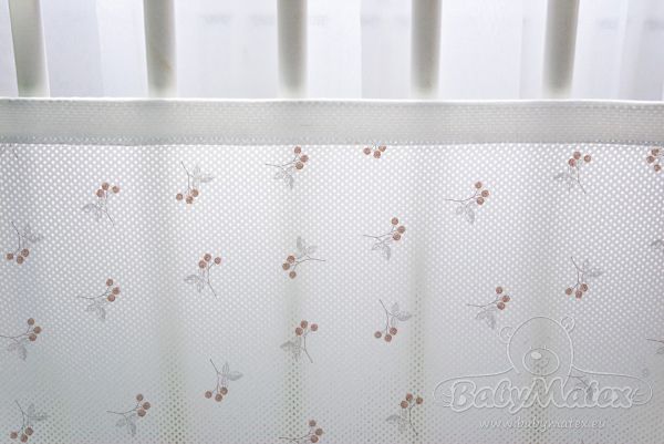 Picture of BabyMatex Ochraniacz do łóżeczka BUMP AIR 360x30, Malinki