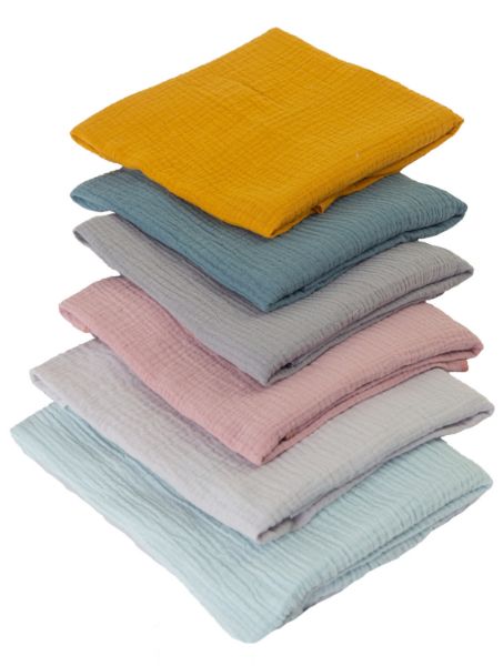 Obrazek Pielucha MUSLIN 3 pak 70x80