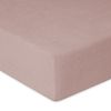 Obrazek Matex Prześcieradło frotte z gumą 210/220x190/200 PREMIUM, brudny róż