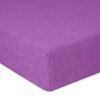 Obrazek Matex Prześcieradło frotte CLASSIC z gumą, 120x200 cm, ciemno fioletowe