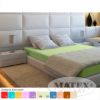 Obrazek Matex Prześcieradło jersey z gumą 110/120x190/200, niebieskie