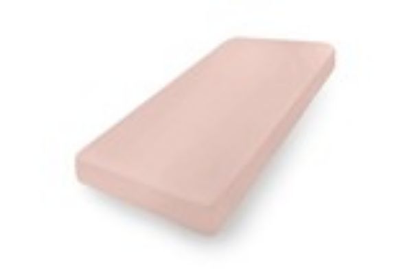 Obrazek Matex Prześcieradło Jersey z gumą 210/220x190/200 PREMIUM, brudny róż