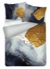 Obrazek Pościel z satyny bawełnianej PRESTIGE (160x200-1,70x80-2), Akwarelowa geometria