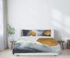 Obrazek Pościel z satyny bawełnianej PRESTIGE (160x200-1,70x80-2), Akwarelowa geometria