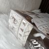 Obrazek Matex Pościel Flanelowa, 220x200 cm - 1, 70x80 cm - 2, RENIFERY KRATA BEŻ